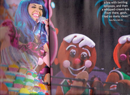 Katy Perry performs with our puppets